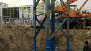 Монтаж крана Comanso 110 LC 10