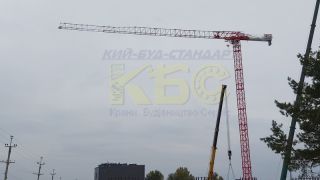 Монтаж башенного крана TGM 6015-8T